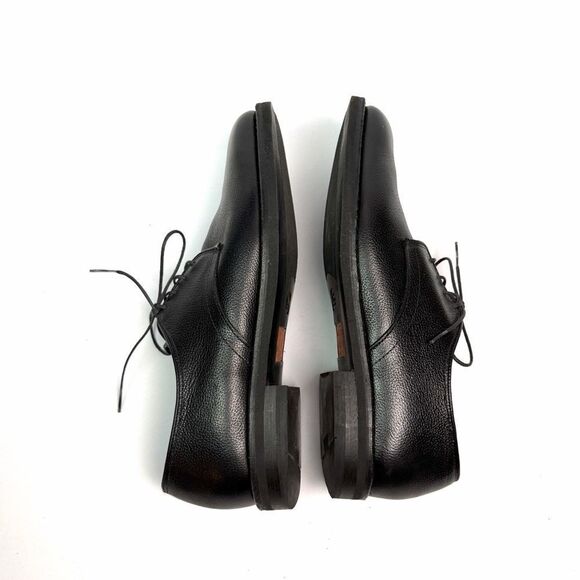 Allen Edmonds Nomad Derby Shoes Black Pebbled Leather Lace Up Plain Toe size 10B main image 12